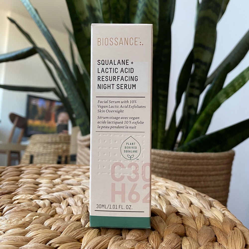 Biossance Squalene Lactic Acid Night Serum